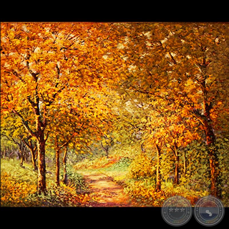 BOSQUES DE MI TIERRA, 2011 - Pinturas de KALELA ZALDÍVAR