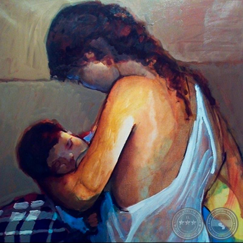 MATERNIDAD - Óleos de KOKI RUIZ - Año 2010