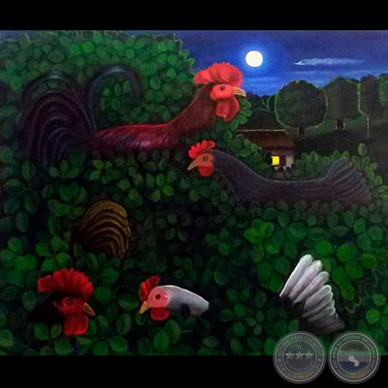 LUNA, 2015 - Óleo sobre lienzo de ADELAIDA COLMÁN