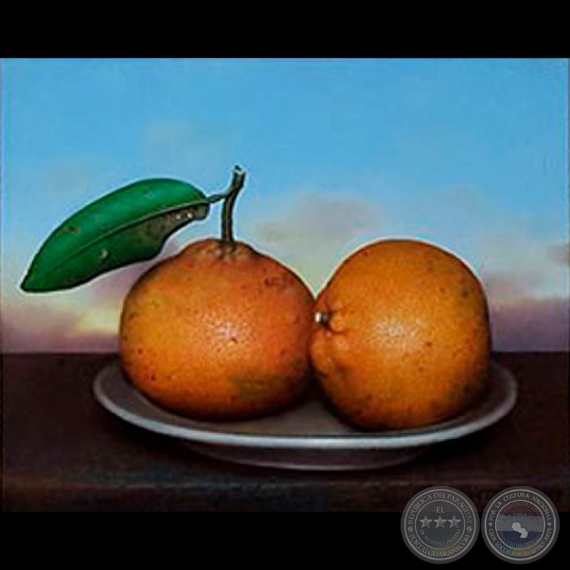 FRUTAS - Óleo de SEBASTIÁN DÍAZ