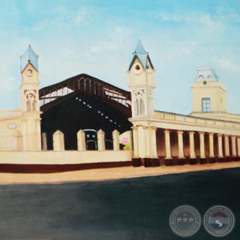 ESTACIÓN SAN FRANCISCO - ASUNCIÓN - Obra de MARITÉ LAMAR