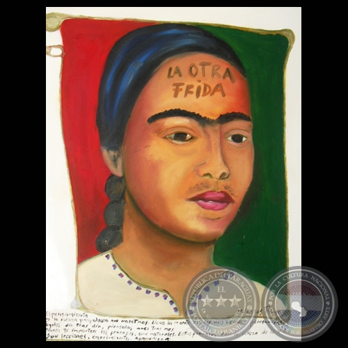 Muestra en homenaje a FRIDA KAHLO - Obras de Milagros Pongo - Año 2009