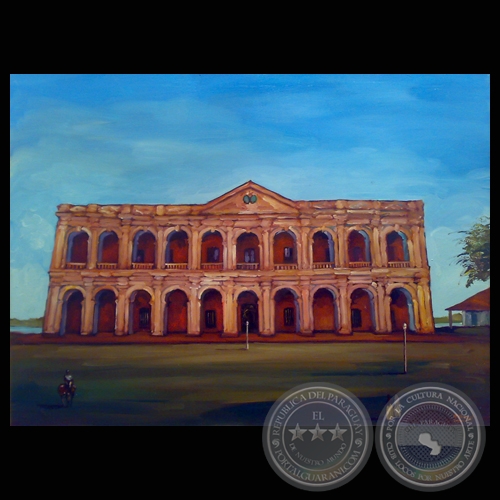 CABILDO DE ASUNCIÓN, 2009 - Óleo sobre tela de ROBERTO MORELLI