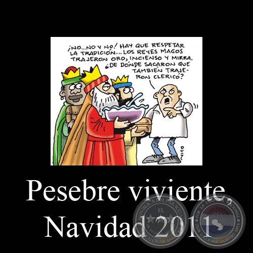 PESEBRE VIVIENTE, 2011 - Humor gráfico de NICO