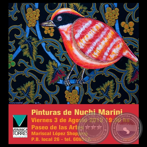 PINTURAS DE NUCHI MARINI, 2012 - Exposicin en VERNICA TORRES COLECCIN DE ARTE