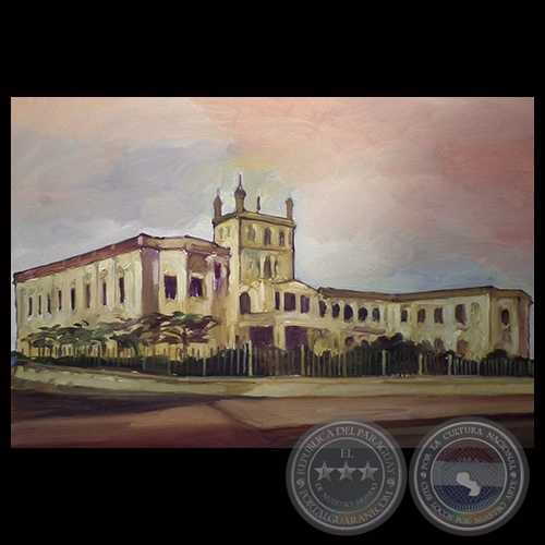 PALACIO DE LÓPEZ, 2014 - Óleo de ROBERTO MORELLI