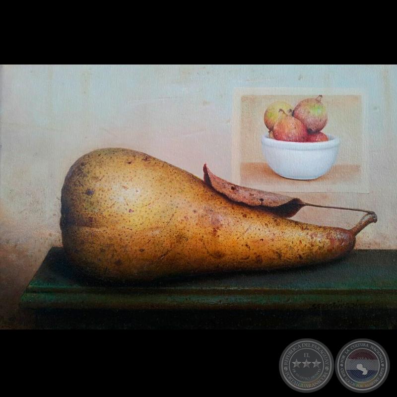 PERA, 2013 - Óleo sobre tela de SEBASTIÁN DÍAZ RIVEROS