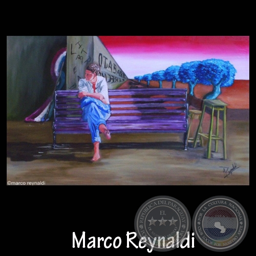 Óleo de Marco Reynaldi