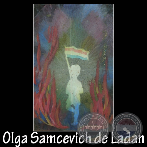 ACOSTA ÑU - Pintura de Olga Samcevich de Ladan - Año 2009