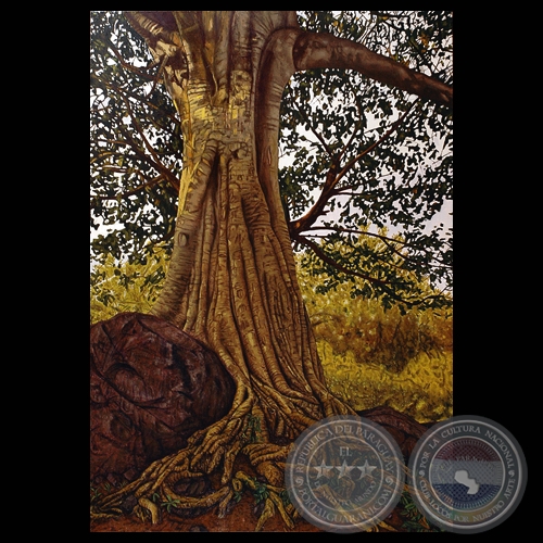 ÁRBOL DE GUAPOʼY, 2006 - Pintura de SILA ESTIGARRIBIA