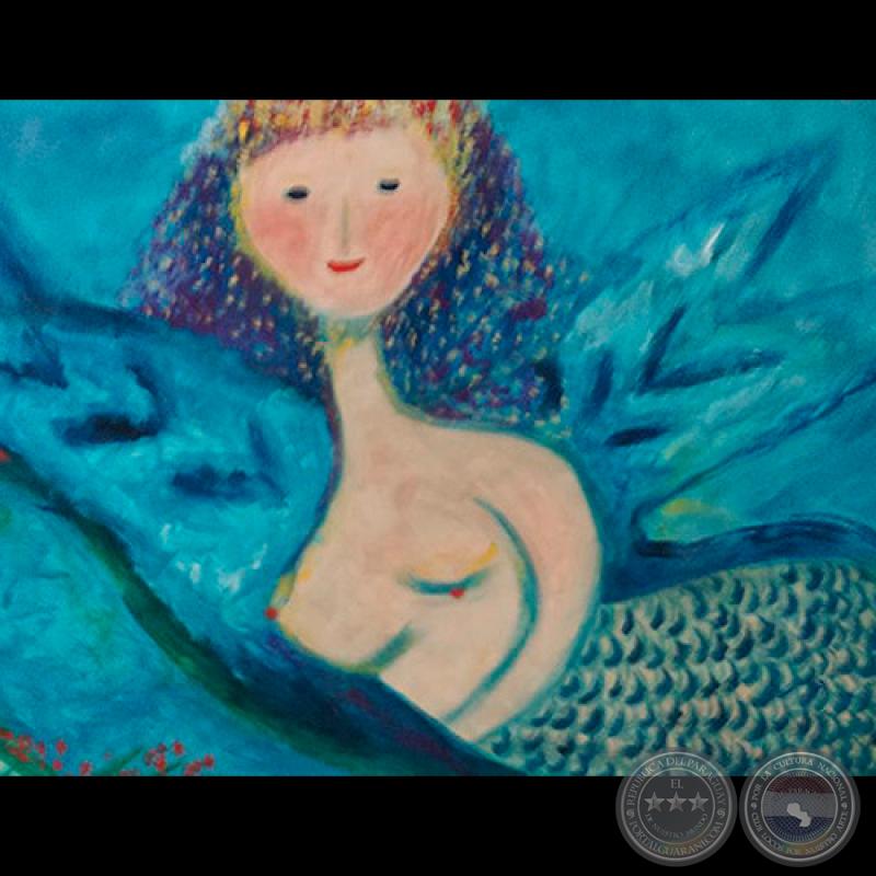 SIRENA - Técnica mixta de LUCY YEGROS