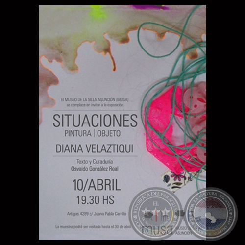 SITUACIONES PINTURA / OBJETOS, 2015 - Obras de DIANA VELAZTIQUI