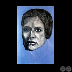 ROSTRO DE ADN - Obra de Virginia Rojas Holden 