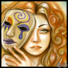 MASQUERADE -  Tiza pastel de JOSÉ GIOVANNI BELLI AVEIRO