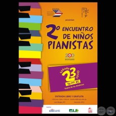 2º ENCUENTRO DE NIÑOS PIANISTAS (Invitan EL CCPA Y AMIGOS DEL ARTE)