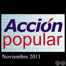 ACCIÓN POPULAR - Noviembre 2011