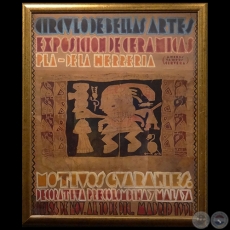 CARTEL ORIGINAL, 1931 - Tcnica Mixta de JULIN DE LA HERRERA