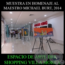 MUESTRA EN HOMENAJE AL MAESTRO MICHAEL BURT, 2014 - Muestra Colectiva de Diana Rossi