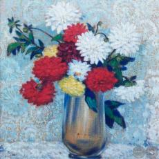 JARRÓN DE FLORES - Obra: ROBERTO HOLDEN JARA