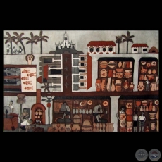 AREGUÁ, 2008 - Grabado al aguafuerte de Miriam Rudolph