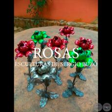 ROSAS - Esculturas de SERGIO BUZÓ