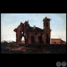 RUINAS DE HUMAITÁ - Obra de HÉCTOR DA PONTE - Colección GRUPO LIEBIG