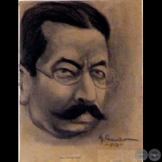 JOSE ENRIQUE RODO - Dibujo de Miguel Acevedo