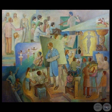 Óleos de Adan Kunos (Exposición Homenaje - CCPA 2010)