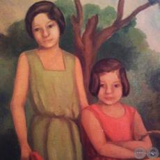 RETRATO - Óleo de ALICIA BRAVARD