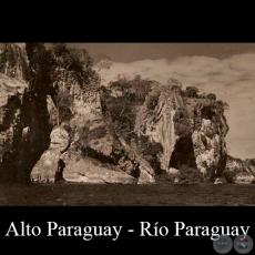 ALTO PARAGUAY - RÍO PARAGUAY - Fotografía de A.M. FRIEDRICH - TARJETA POSTAL DEL PARAGUAY