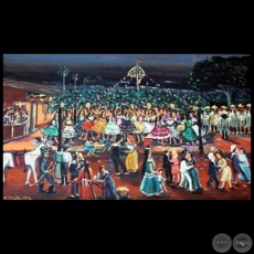 BAILE - Obra de IGNACIO NUÑEZ SOLER - Colección GRUPO LIEBIG