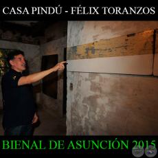 CASA PINDÚ, 2015 - FÉLIX TORANZOS - BIENAL INTERNACIONAL DE ARTE DE ASUNCIÓN