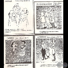 HUMOR DESPUÉS DEL GOLPE - Dibujo de BOTTI - Año 1990