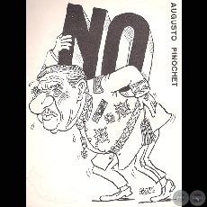 GENERAL AUGUSTO PINOCHET - Caricatura de Botti - Año 1992