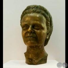 CABEZA DE MUJER - Escultura de VICENTE POLLAROLO