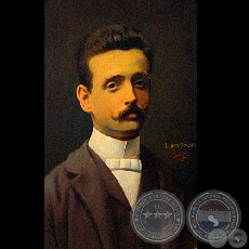 RETRATO DE GUIDO BOGGIANI (Óleo de CARLOS COLOMBO)