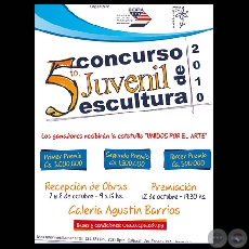 5º CONCURSO JUVENIL DE ESCULTURA, 2010 (CCPA y ASOCIACIÓN AMIGOS DEL ARTE)