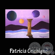 PLANETAS DEL ALMA - Pintura de Patricia Crichigno