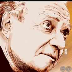 ELVIO ROMERO - Caricatura de ENZO PERTILE