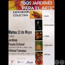 DOS JARDINES PARA EL ARTE - Martes, 12 de Mayo de 2009