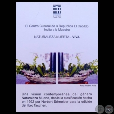 EXPOSICIÓN NATURALEZA VIVA-MUERTA, 2012 - Colectiva de CARLOS COLOMBINO