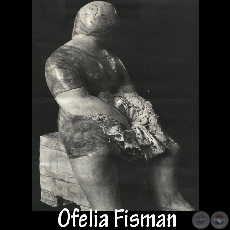 VENDEDORA DE ÑANDUTI - Escultura de Cerámica de OFELIA FISMAN