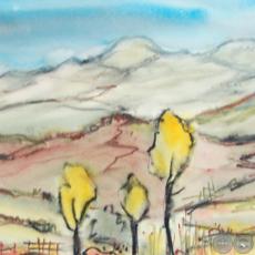 COLONIA INDEPENDENCIA - Acuarela de FRED BRAUNER