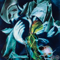 SIN TÍTULO, 2008 - Mezzotinta, collage, veladura de GLADYS LEÓN DE LOZANO 