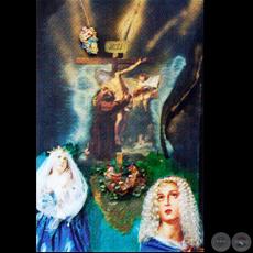 LA VIDA, DESPUÉS DE LA MUERTE, 2002 - Collage de IRMA GOROSTIAGA