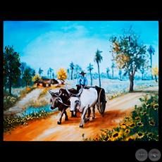 CARRETA CAMPESINA - Óleos de GRISELDA ROSSI SCHUBERT