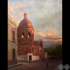 EL ORATORIO, 1908 (Óleo de HÉCTOR DA PONTE)