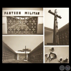 PANTEÓN MILITAR, 1969 (REJAS, CRUZ y ALTAR) - Obra de HERMANN GUGGIARI