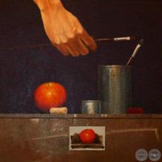 BODEGÓN - Óleo de HERNÁN MIRANDA