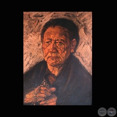 ABUELA DEL PINTOR - Obra de Roberto Holden Jara